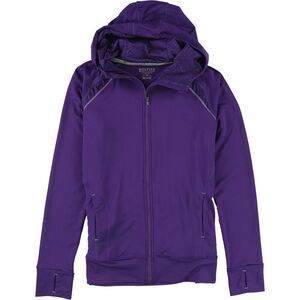 SOLFIRE Womens Accelerate Hoodie Sweatshirt, Purple, NWT